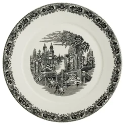 Bajo-plato colección Negro Vistas