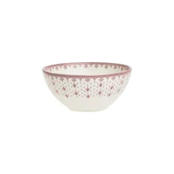 Bol Asia colección Flor de Lis Rosa tamaño "L"