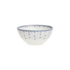 Bol Asia colección Flor de Lis Azul tamaño "L"