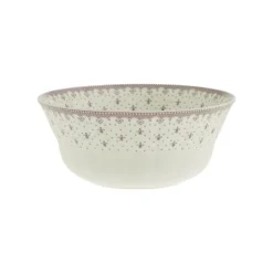 Bol clásico colección Flor de Lis Rosa tamaño grande