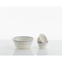 Juego de boles clásicos de 13 piezas colección Flor de Lis Azul