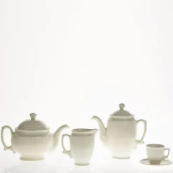 Juego de café de 15 piezas colección Imperio Blanca