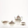 Juego de café de 27 piezas colección Flor de Lis Rosa