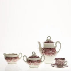 Juego de café de 15 piezas colección 202 Rosa