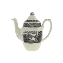 Juego de café de 15 piezas colección Negro Vistas