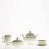 Juego de té de 15 piezas colección Imperio Blanca