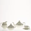 Juego de té de 15 piezas colección Ochavada Blanca