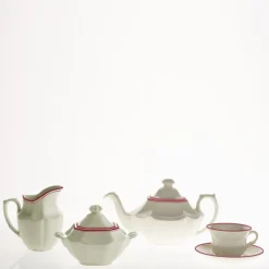 Juego de té de 27 piezas colección Basic Line Red