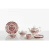 Juego de té de 40 piezas colección 202 Rosa