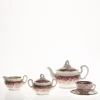 Juego de té de 27 piezas colección 202 Rosa