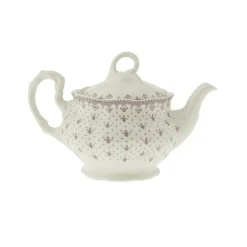 Juego de té de 15 piezas colección Flor de Lis Rosa