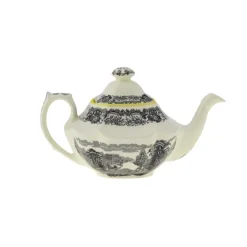 Juego de té de 27 piezas colección Negro Vistas Yellow by Aaron Stewart
