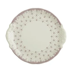Juego de té de 40 piezas colección Flor de Lis Rosa