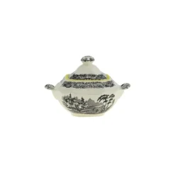 Juego de té de 15 piezas colección Negro Vistas Yellow by Aaron Stewart