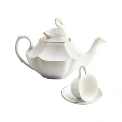 Juego de té para 6 servicios colección Odette Gold