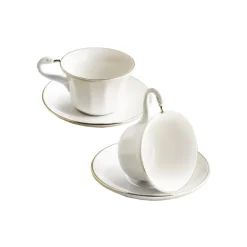 Juego de té para 6 servicios colección Odette Gold