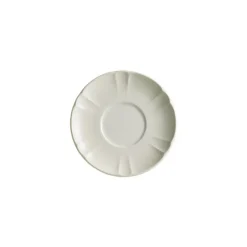 Platillo de café colección Imperio Blanca
