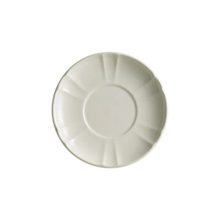 Platillo de consomé-desayuno colección Imperio Blanca