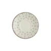 Platillo de consomé-desayuno colección Flor de Lis Rosa