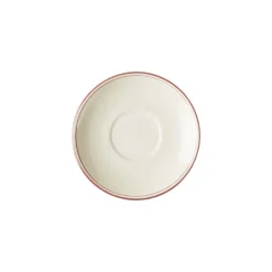 Platillo de té colección Basic Line Red