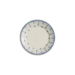 Plato de pan colección Flor de Lis Azul