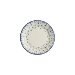 Plato de pastas colección Flor de Lis Azul