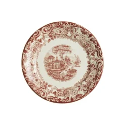 Plato de postre colección 202 Rosa