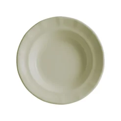 Plato hondo colección Ochavada Blanca
