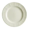 Plato llano 28 cm colección Ochavada Blanca