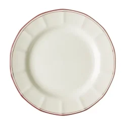 Plato llano 28 cm colección Basic Line Red