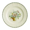Plato llano 28 cm colección Canasto Floral