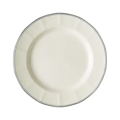 Plato llano colección Basic Line Blue