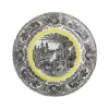 Plato llano colección Negro Vistas Yellow by Aaron Stewart