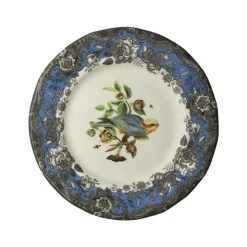 Plato llano colección Oaxaca de color azul