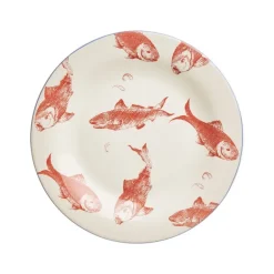 Plato llano colección Peces