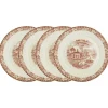 Set de 4 bajo-platos colección 202 Rosa