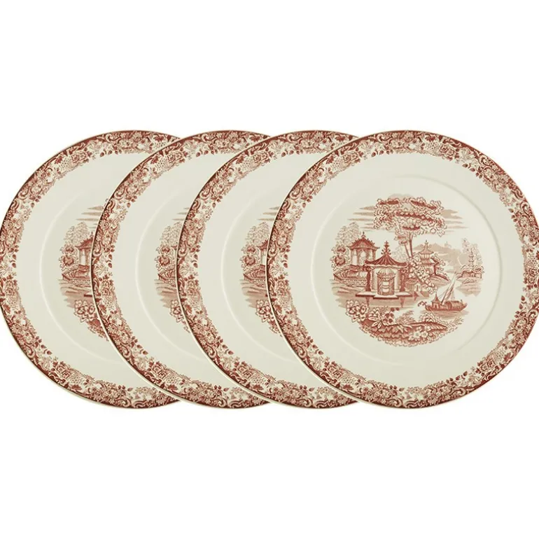 Set de 4 bajo-platos colección 202 Rosa