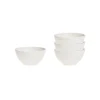 Set de 6 boles Asia Blanco tamaño "M"