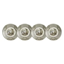 Set de 4 platos de pan colección Atenea