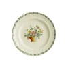 Set de 4 platos de postre colección Canasto Floral