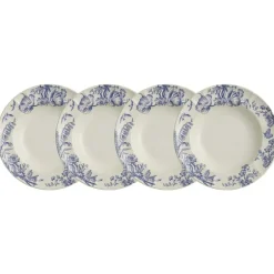 Set de 4 platos hondos colección Primavera