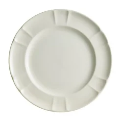 Set de 4 platos llanos 28 cm colección Imperio Blanca