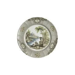Set de 4 platos llanos colección Atenea