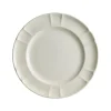 Set de 4 platos llanos colección Imperio Blanca