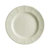 Set de 4 platos llanos colección Ochavada Blanca
