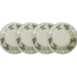 Set de 4 platos llanos colección Yedra