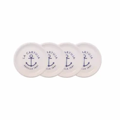 Set de 4 posavasos Ancla de La Cartuja