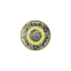 Set de 4 tazas de café con platillos colección Negro Vistas Yellow by Aaron Stewart