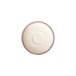 Set de 4 tazas de café con platillos colección Basic Line Red