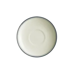 Set de 12 tazas de consomé con platillos colección Basic Line Blue